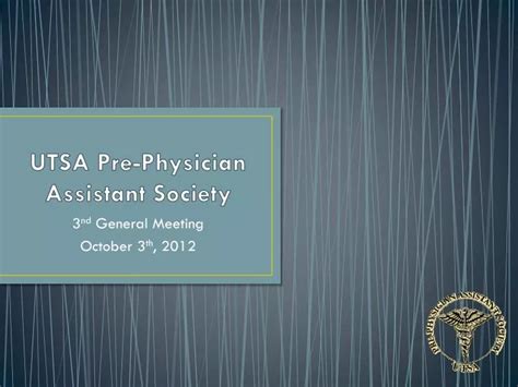 utsa physician assistant program.